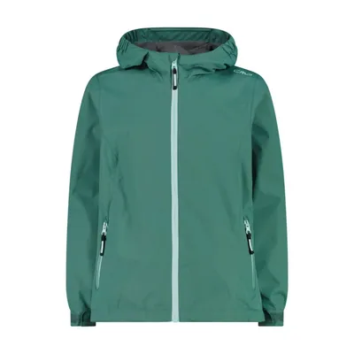 CMP KID G JACKET FIX HOOD – AGAVE