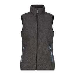 CMP WOMAN VEST – ANTRACITE-COOL BLUE