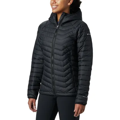 Columbia Powder Lite Hooded Jacket – Black
