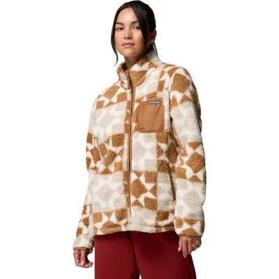 Columbia West Bend™ Print Full Zip II – CAMEL BROWN, COZY QUI