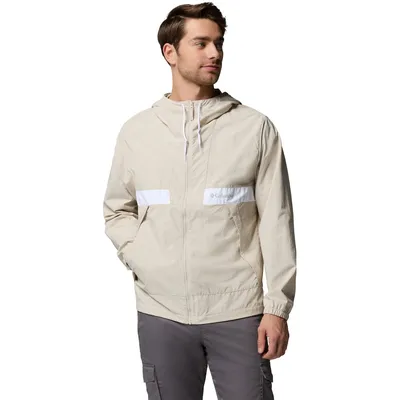 Columbia Spire Valley Hooded Windbreaker – Dunkelsteingrau / Weiß