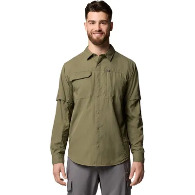 Columbia Skien Valley Long Sleeve Shirt – Steingrau Grün