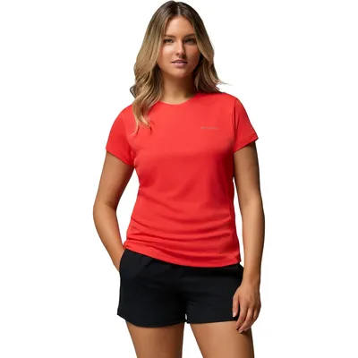 Columbia Zero Rules Light SS Crew – POPPY RED