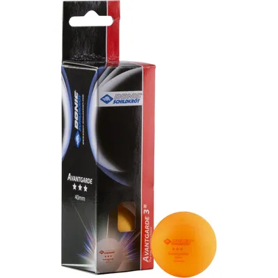 Donic Schildkröt TT-Ball 3-Stern EXCLUSIVE 40+, 3x orange – KEINE FARBE