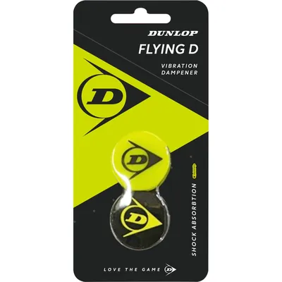 Dunlop FLYING D DÄMPFER GELB/SCHWARZ – YELLOW/BLACK