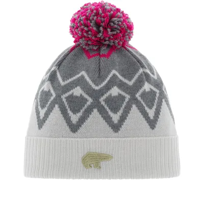 Eisbär Ziggy OS Pompon MÜ – white-graumele-pittipink