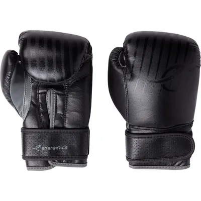 Energetics Box-Handschuh Boxing Glove PU FT – Schwarz / Dunkelgrau