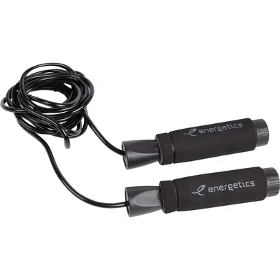Energetics Springseil Speed Rope 1.0 – BLACK/GREY DARK