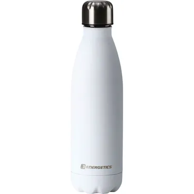 Energetics Trinkflasche Metal Bottle 0.5L – WHITE
