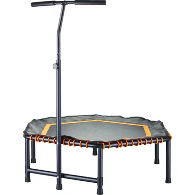 Energetics Trampolin Mini mit Haltegriff – SCHWARZ