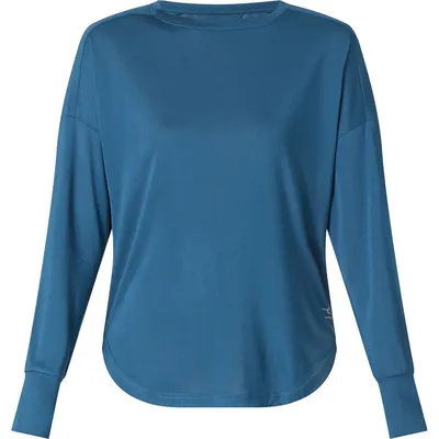 Energetics Da.-Langarmshirt Omarly 3 wms – BLUE PETROL