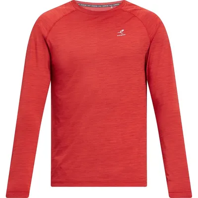 Energetics He.-Langarmshirt Rylungo III ux – MELANGE/RED