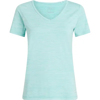 Energetics Da.-T-Shirt Gaminel SS W – MELANGE/MINT DARK/MI