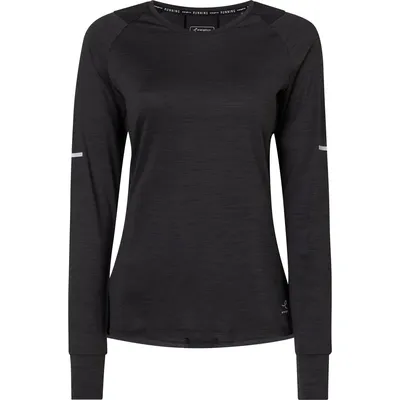 Energetics Da.-Langarmshirt Evii L/S W – MELANGE/BLACK/BLACK