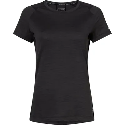 Energetics Da.-T-Shirt Evii SS W – Schwarz meliert / Schwarz