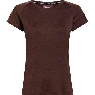 Energetics Da.-T-Shirt Evii SS W – Weinrot meliert