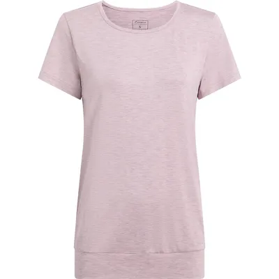 Energetics Da.-T-Shirt Jewel SS W – MELANGE/LILAC DARK/R