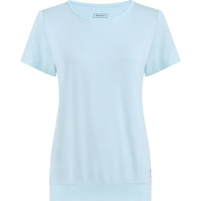 Energetics Da.-T-Shirt Jewel SS W – MELANGE/BLUE LIG