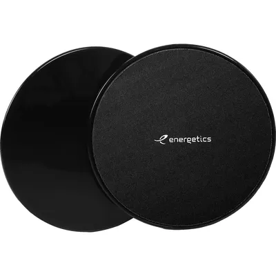 Energetics Ux.-Trainings-Gerät Sliders – BLACK/GREY