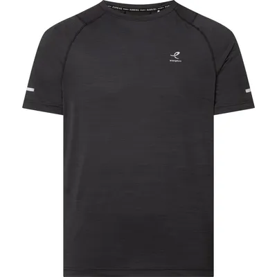 Energetics He.-T-Shirt Ailo SS M – Schwarz meliert / Schwarz