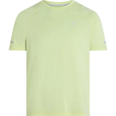 Energetics He.-T-Shirt Ailo SS M – MELANGE/GREEN LIME/G
