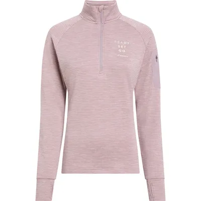 Energetics Da.-Langarmshirt Wilona W – MELANGE/LILAC DARK/Y