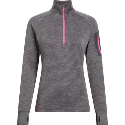 Energetics Da.-Langarmshirt Wilona W – MELANGE/ANTHRACITE/A
