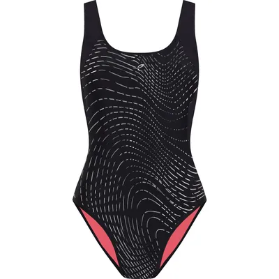 Energetics Da.-Schwimmanzug Nina W – BLACK/ANTHRACITE/AOP