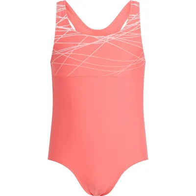 Energetics Mä.-Schwimmanzug Pamela G – Hellrot / Weiß