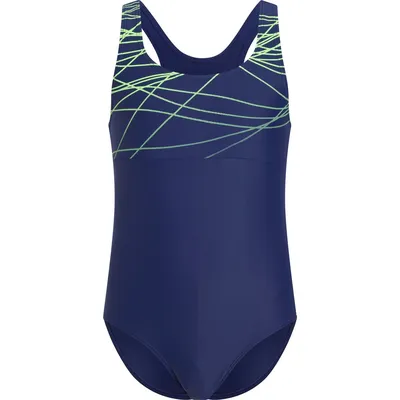 Energetics Mä.-Schwimmanzug Pamela G – NAVY/GREEN LIME