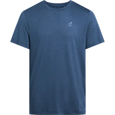 Energetics He.-T-Shirt Tibo SS M – MELANGE/NAVY DARK/NA