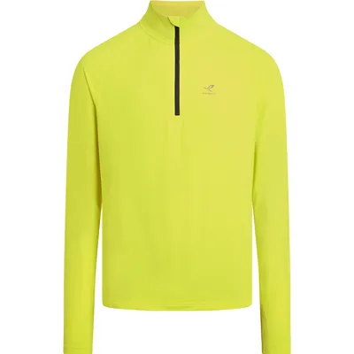 Energetics He.-Langarmshirt Carlo M – YELLOW LIGHT/ANTHRAC