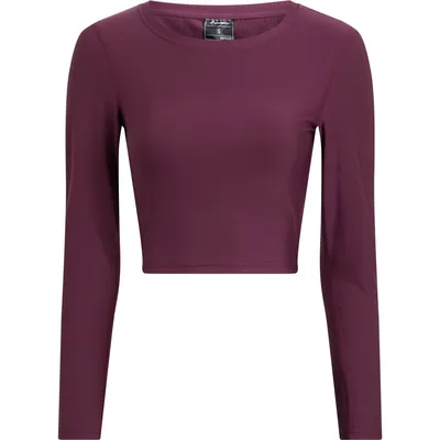 Energetics Da.-T-Shirt Olene LS W – Weinrot
