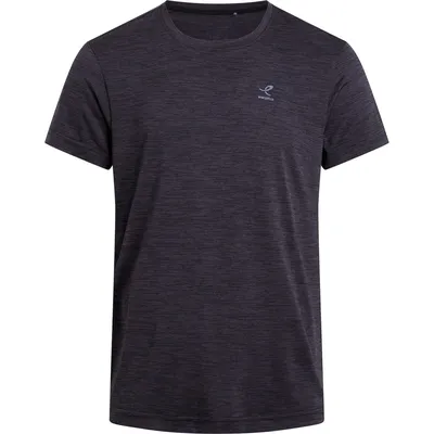 Energetics He.-T-Shirt Telly II SS M – Schwarz meliert