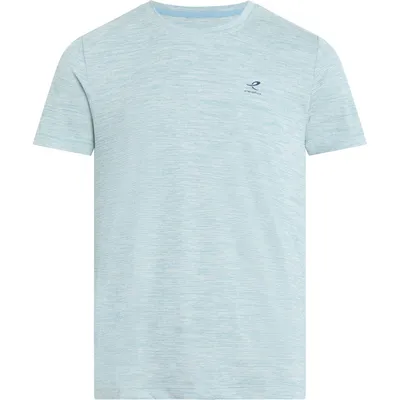Energetics He.-T-Shirt Telly II SS M – MELANGE/BLUE AQUA/BL