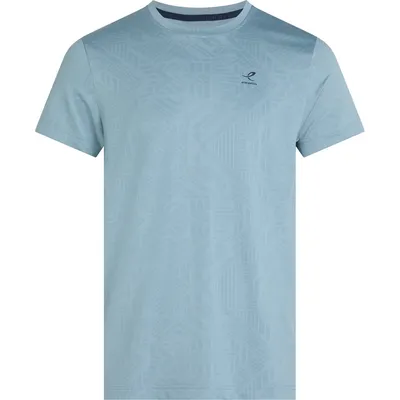 Energetics He.-T-Shirt Fabio III SS M – Blau Rauchgrau