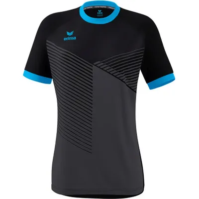 Erima MANTUA jersey shortsleeve – BLACK/CURACAO