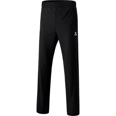 Erima pants with end-to-end zipper – black