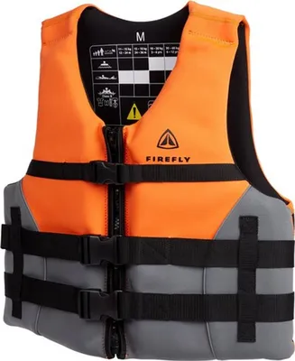 Firefly Ux.-Schwimmhilfe Swim Vest ADULT – ORANGE/BLACK/GREY DA