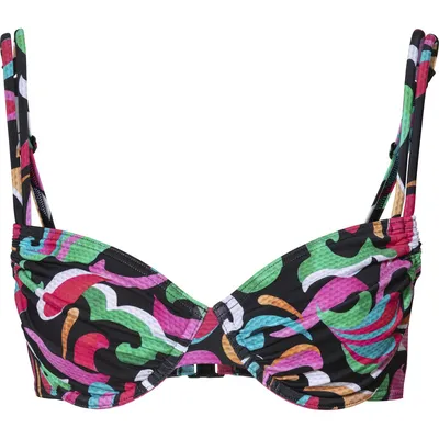 Firefly Da.-Bikini-Oberteil Malisa II MM – PAISELY BLACK