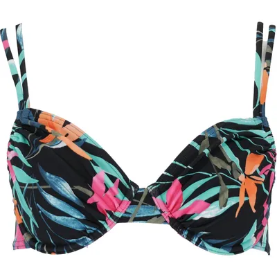Firefly Da.-Bikini-Oberteil Malisa II MM – FLORAL BLACK
