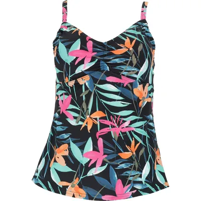 Firefly Da.-Tankini-OT Mea II MM – FLORAL BLACK