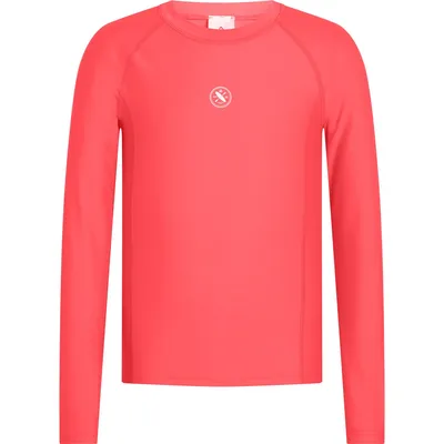 Firefly Ki.-Shirt Sidney jrs – Hellrot / Weiß