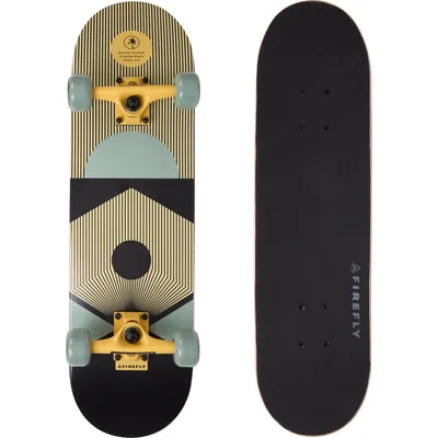 Firefly Skateboard SKB 305 – BLACK/GREEN LIGHT/YE