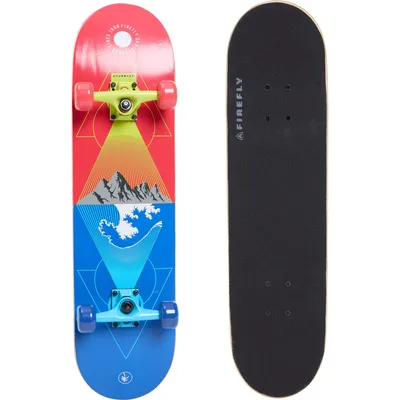 Firefly Skateboard SKB 505 – BLUE/RED LIGHT/YELLO
