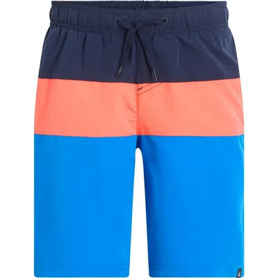 Firefly Ju.-Badeshorts Natal B – Dunkelnavy / Hellrot