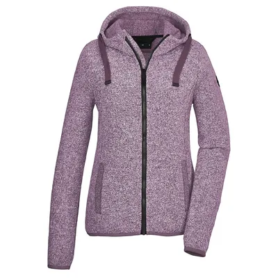 G.I.G.A. DX GW 52 Strickfleecejacke mit Kapuze Damen – ORCHIDEE