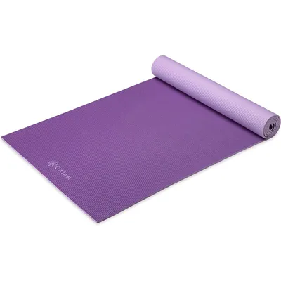 Gaiam Plum Jam 2-Color Yoga Mat 6 MM – *