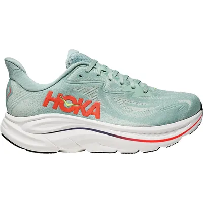 Hoka M CLIFTON 10 – SAGE / NEON FLAME