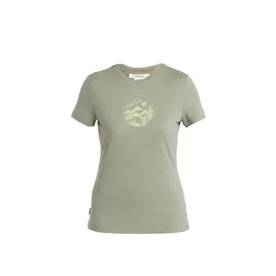 Icebreaker W Mer 150 Tech Lite III SS Tee Camp Circ – LICHEN